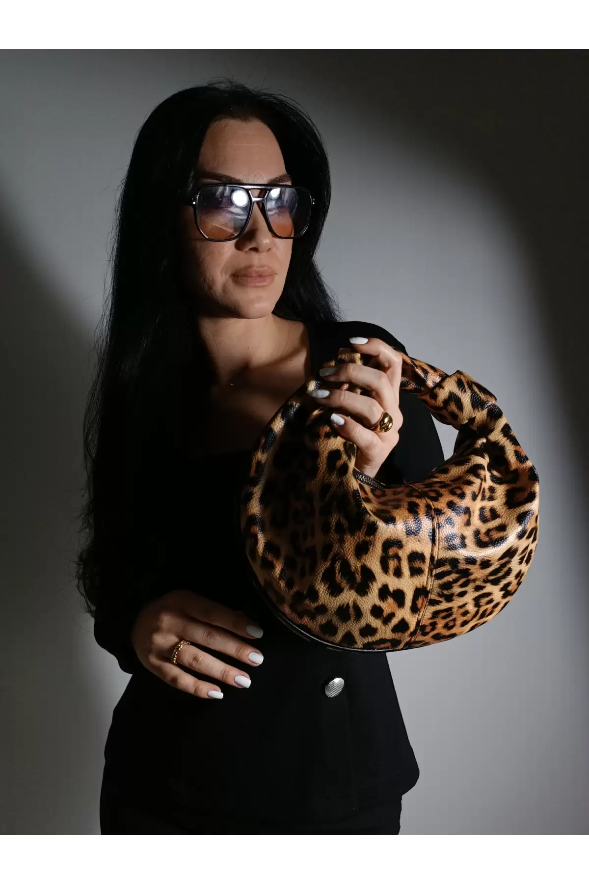 Helen Leopar Trend Kadın El Çantası