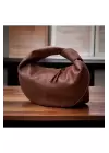 Helen Knotted Tan Skin Trend Mini Womens Handbag