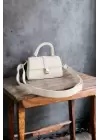 Deyz Cream Mini Size Daily Hand and Shoulder Bag