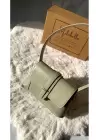 Nixie Mint Green Mini Baguette Shoulder Bag