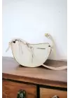 Linen Mink Cream Linen Design Womens Shoulder Bag