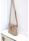 Amy Mink Patent Leather Box Shape Womens Shoulder Bag with Buckle Accessories