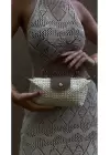Laurel Brown/Straw Hand Woven Womens Mini Bag