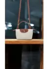 Laurel Mink Parachute Fabric Womens Mini Bag