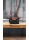 Laurel Black Parachute Fabric Womens Mini Bag