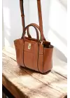 Beirut Tan Lockable Model Womens Shoulder Bag