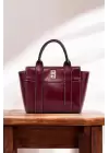 Beirut Claret Red Lockable Model Womens Shoulder Bag