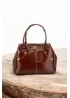 Nepal Taba Cilt Jean Model Tasarım Kadın El Ve Omuz Çantası