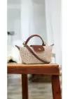 Laurel Taba/Hasır El Dokuma Kadın Mini Bag