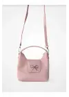 Ribbon Pembe Mini Kadın El Kol Ve Omuz Çantası