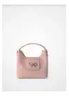 Ribbon Pembe Mini Kadın El Kol Ve Omuz Çantası
