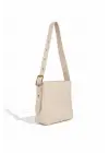 Avila Krem Kemer Detaylı Çapraz Kadın Omuz Çantası