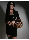 Helen Leopar Trend Kadın El Çantası