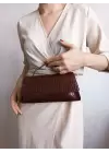 Matisse Claret Red Crocodile Wallet Type Cross Strap Womens Shoulder Bag