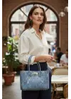 Nepal Denim Fabric Jean Model Design Womens Hand and Shoulder Bag