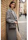 Nerasy Acı Kahve Cilt Vintage Tasarım Kadın Omuz Çantası