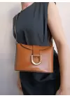 Amy Box Form Womens Shoulder Bag with Taba Binding Buckle Accessories