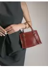 Brisa Bordo Cilt Kolon Askılı Tote Kadın El Kol Ve Omuz Çantası