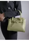 Despina Mint Yeşili Kemer Aksesuarlı Kadın Omuz Çantası