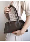 Henna Bitter Brown Binding Zipper Closure Pinterest Model Womens Shoulder Bag