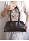 Henna Bitter Brown Binding Zipper Closure Pinterest Model Womens Shoulder Bag