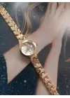 Vermont Gold Rengi Minimal Kadın Kol Saati