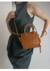 Wilson Taba Retro Mini Kadın Omuz Çantası