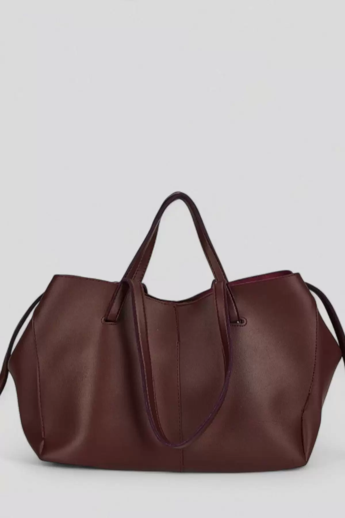 Sunday Bordo Shopper Pinterest Kadın Kol Ve Omuz Çantası