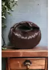 Helen Düğümlü Acı Kahve Örgü Desen Trend Mini Kadın Bowl Bag