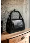 Elvira Siyah Mini City Bag Kadın Omuz Çantası