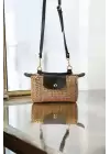 Laurel Siyah El Örgü Kadın Mini Bag