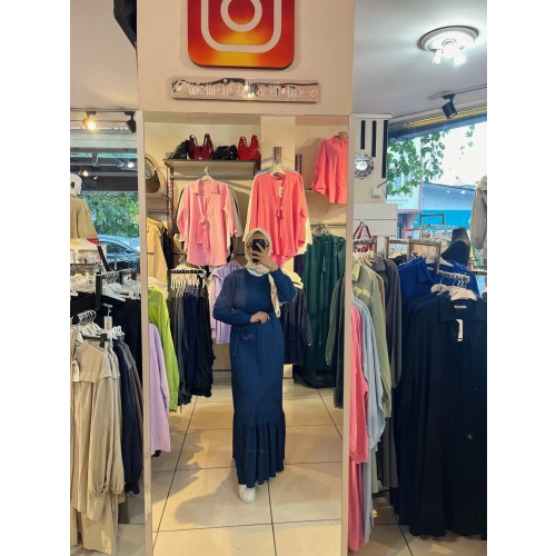 İçi İp Dokumalı Saten Elbsie