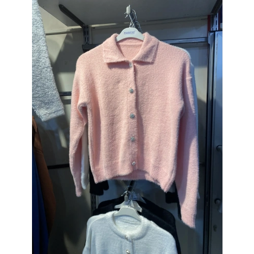 Premium Kısa Sakallı Triko Hırka