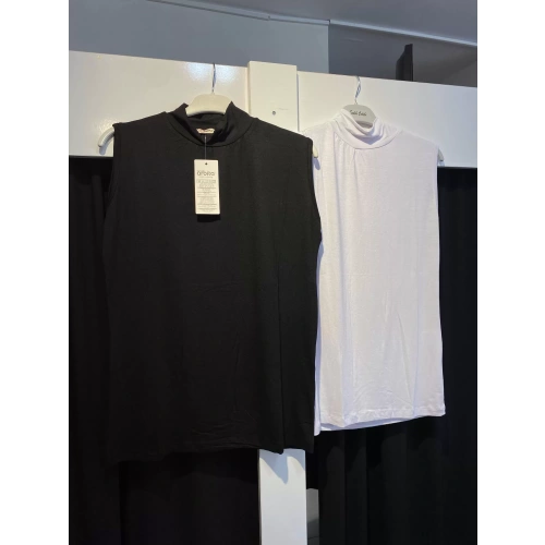 Sıfır Kol Balıkçı Yaka Penye Body