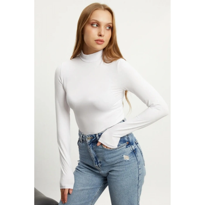 Standart Uzun Kol Yarım Yaka Body