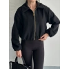 Kısa Kaşe Bomber Ceket