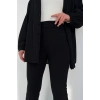 Krep Kumaş İspanyol Paça Pantolon