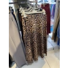 Leopar Desenli Atlas Saten Etek