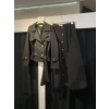 Premium Kalite Nenci Collection Üretimi Kısa Trençkot/Düğme Detaylı Etek Takım