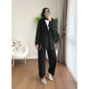Taş Baskılı Kimono Takım