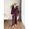 Taş Baskılı Kimono Takım