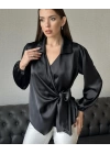 Atlas Saten Kimono Gömlek