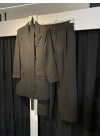 Premium Uzun Kuşaklı Blazer Ceket Takım