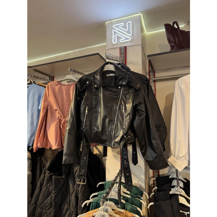 Biker Deri Ceket