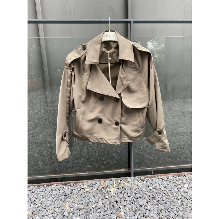 Viral Model Mini Trençkot