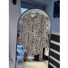 Leopar Desenli Saten Gömlek