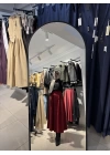 Pileli Gabardin Etek