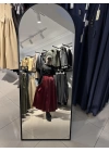 Taş Kaplamalı Viral Saten Etek