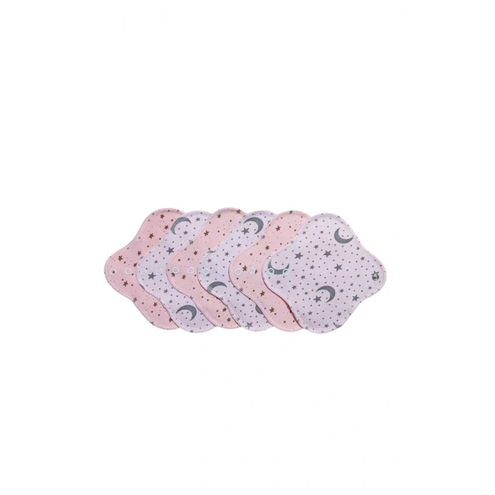 Yıkanabilir Doğal Kadın Pedi (Günlük 6lı)