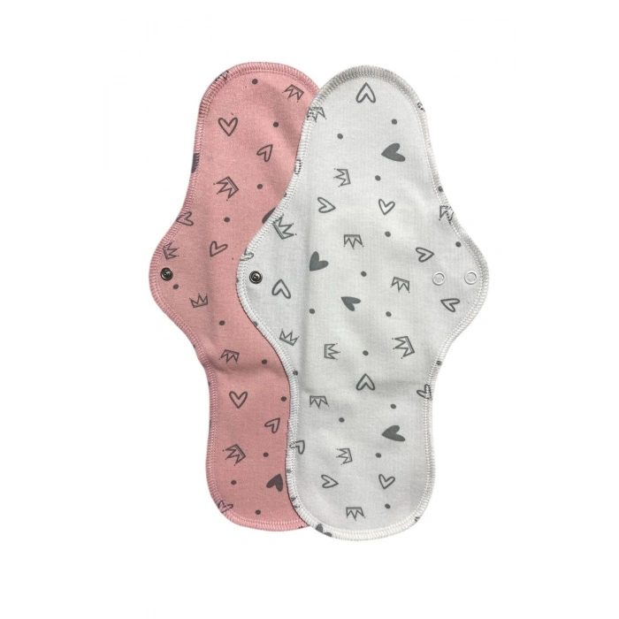 Bambu Yıkanabilir Doğal Kadın Pedi 6lı (karışık)